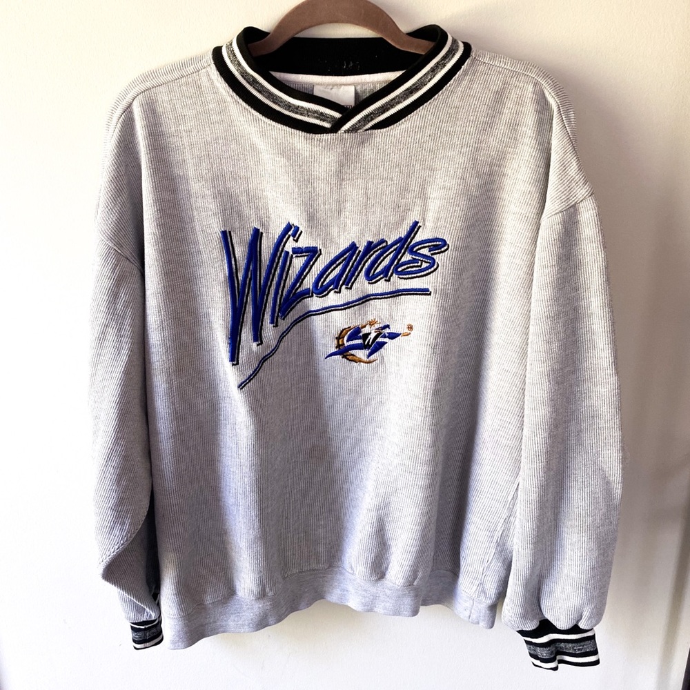 Vintage Washington Wizards Embroidered Crewneck